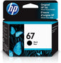 HP 67 black ink cartridge