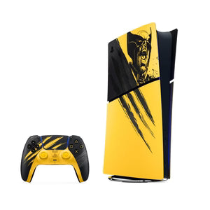 PS5 Digital Edition – Wolverine Battle Yellow Limited Edition Bundle