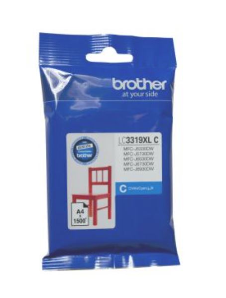 Brother LC3319XLC LC3319XLM LC3319XLY Original Ink Cartridge Inkjet - High Yield - 1500 Pages - Cyan