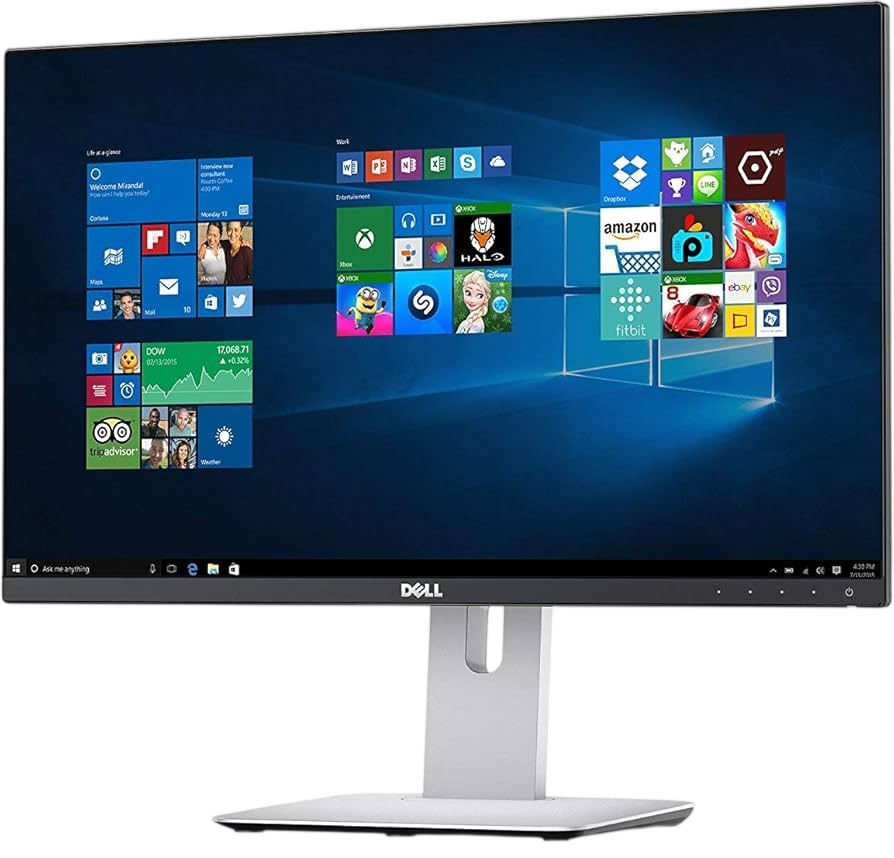 Dell Ultra Sharp U2414H 23.8" FHD IPS Monitor (Ex-Leased)