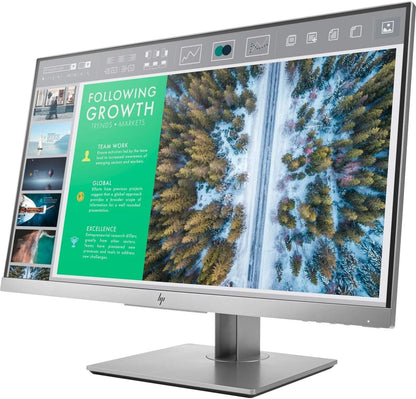 HP EliteDisplay E243 23.8" FHD IPS Monitor - 1920x1080, 16:9, HDMI, DP, VGA