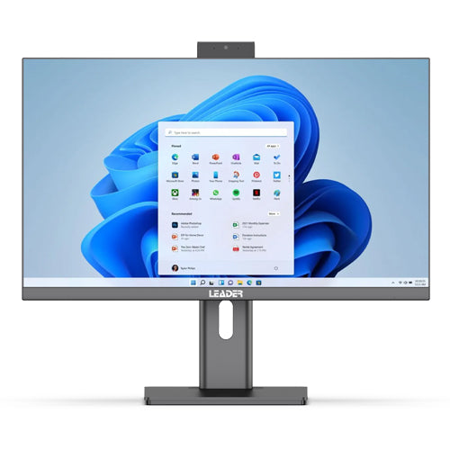 Leader Visionary AIO, 27" FHD, Intel i5-12450H, 16GB DDR4, 1TB NVMe SSD Brand New All in One PC