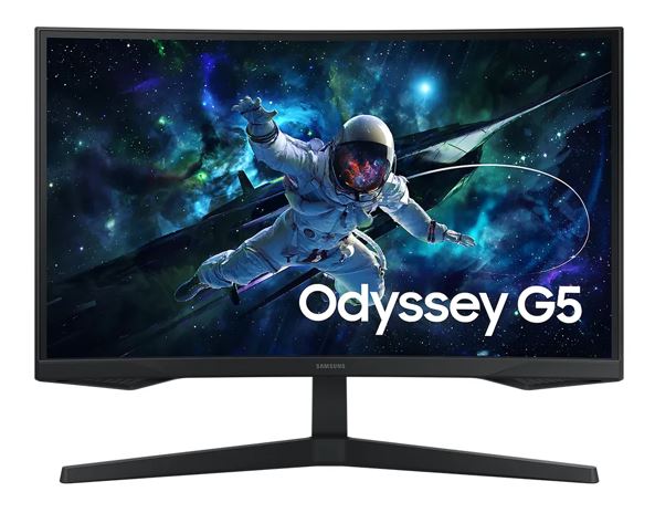Samsung Odyssey G55C 27 QHD Curved Gaming Monitor 2560 x 144 165Hz169 1000R 1ms
