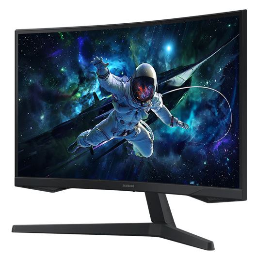 Samsung Odyssey G55C 27 QHD Curved Gaming Monitor 2560 x 144 165Hz169 1000R 1ms