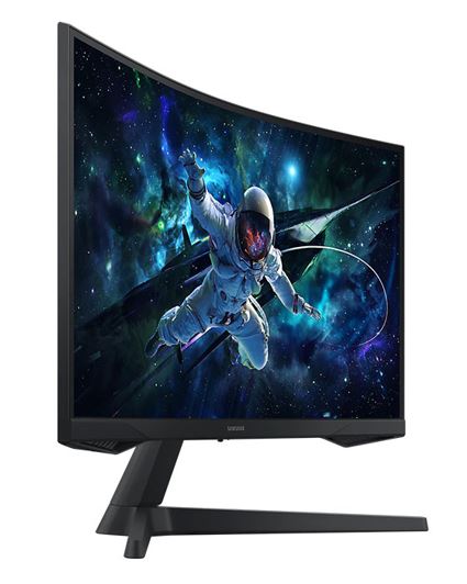 Samsung Odyssey G55C 27 QHD Curved Gaming Monitor 2560 x 144 165Hz169 1000R 1ms