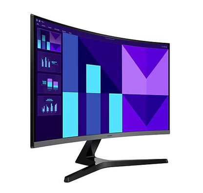 Samsung 27" S39GD FHD 1800R Curved Monitor 1920X1080 16:9 VA 100Hz 4ms 250cd/m2 D-Sub HDMI Tilt VESA Headphone Eye Saver Mode Black 3YR WTY