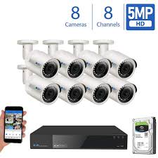 8 Channel Camera  KIT (IP Camera)